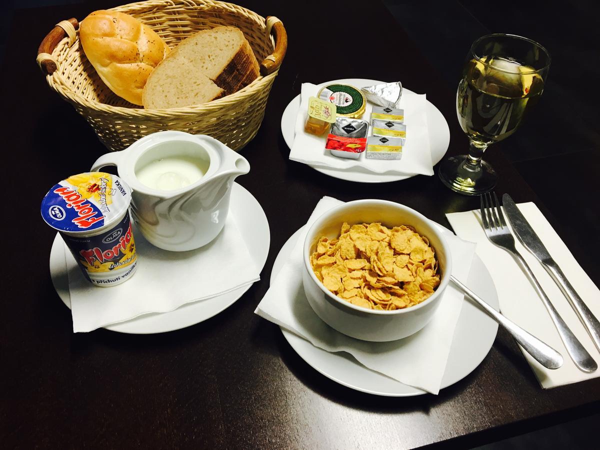 Hotel U Lva Bilina Bagian luar foto